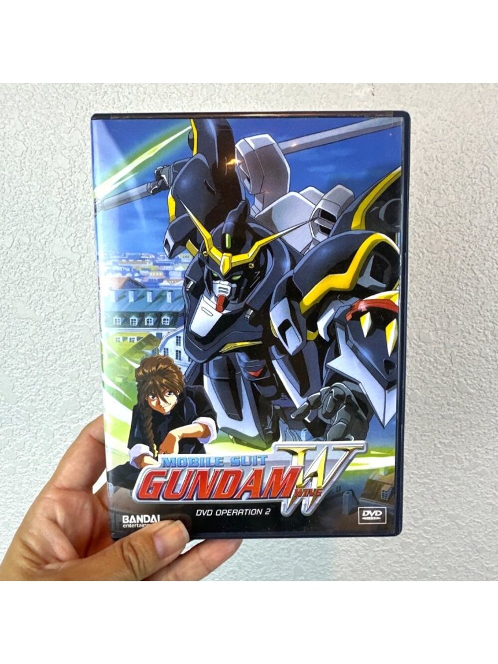 Mobile Suit Gundam Wing Vol. 2 DVD Anime Bandai 2000 Complete Tested